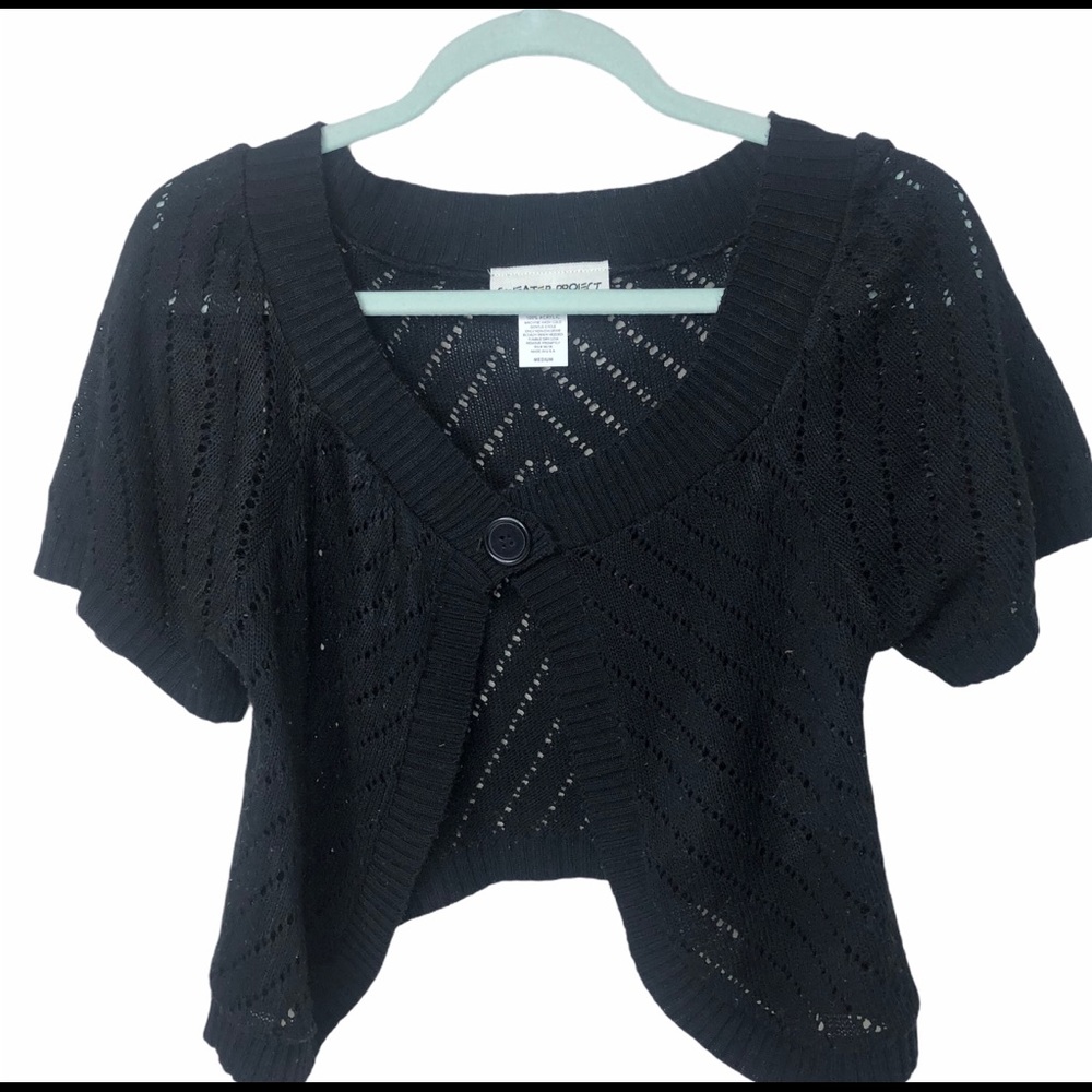 Women’s Sweater Project Shirt Sleeve Sweater